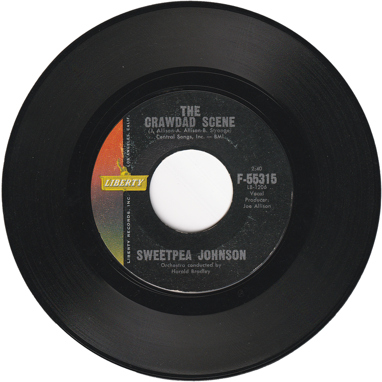 Sweetpea Johnson - The Crawdad Scene / How Come My Dog Don't Growl At You