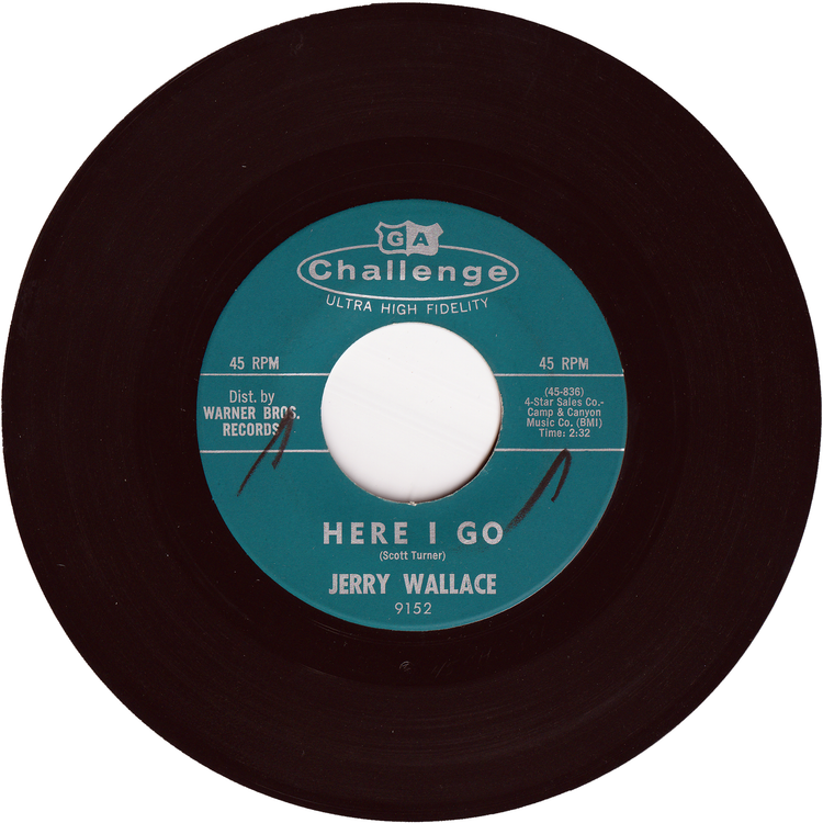 Jerry Wallace - Here I Go / You'll Never Know