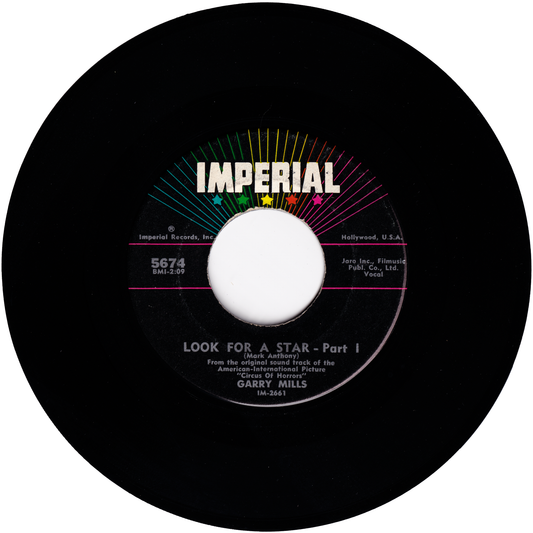 Garry Mills - Look For A Star Part 1 / Look For A Star Part 2