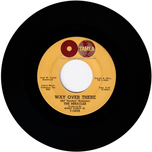 The Miracles - Way Over There / Depend On Me (TAMLA "Globes" label)