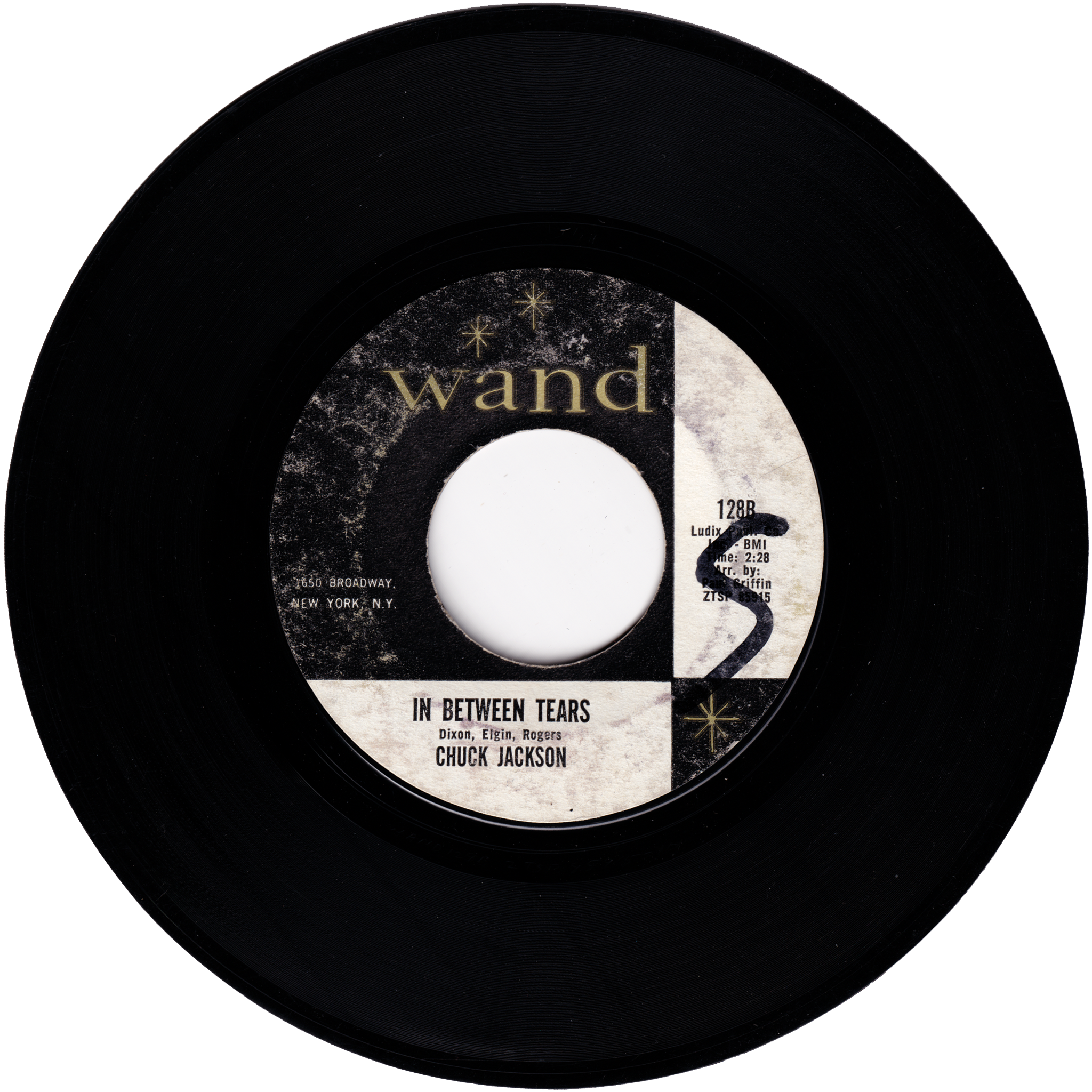 Chuck Jackson - In Between Tears / Getting Ready For The Heartbreak ...