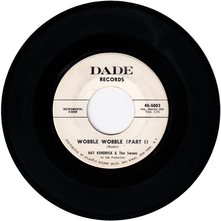Nat Kendrick & The Swans - Wobble Wobble Part 1 / Wobble Wobble Part 2 (Promo)