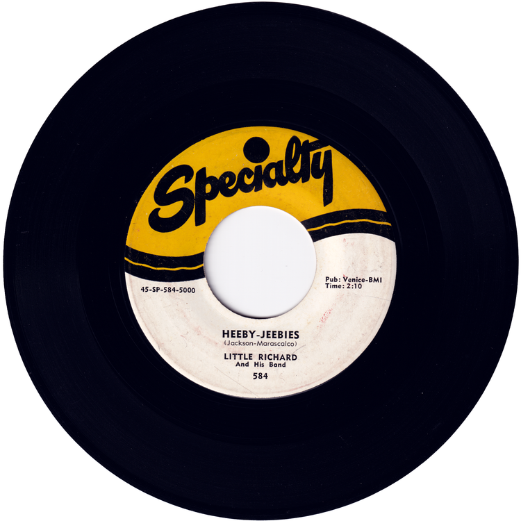 Little Richard - Heeby-Jeebies / She's Got It (Wavy line label)