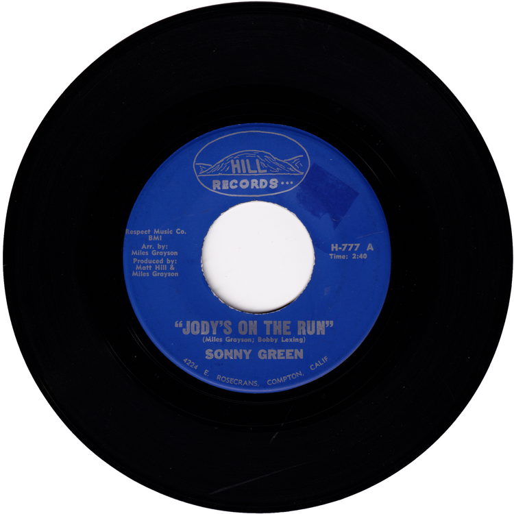 Sonny Green - Jody's On The Run / If You Want Me To Keep On Loving You