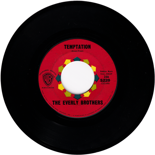 The Everly Brothers - Temptation / Stick With Me Baby