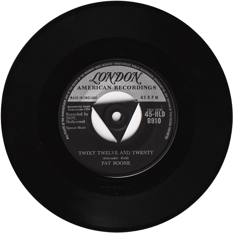 Pat Boone - Rock Boll Weevil / Twixt Twelve & Twenty [UK]