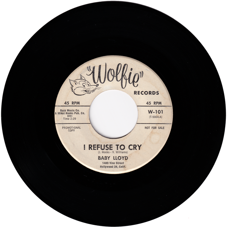 Baby Lloyd - I Refuse To Cry / Precious One (Promo)