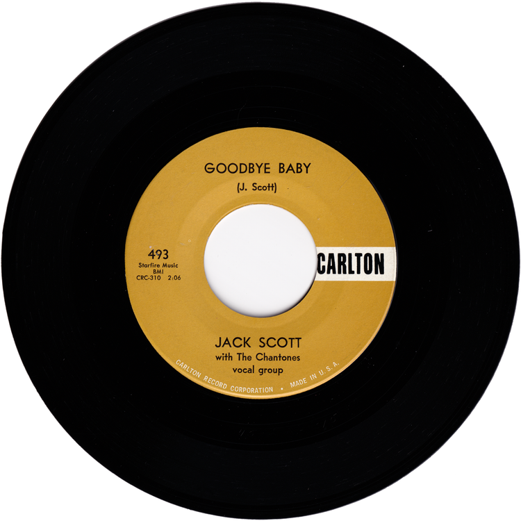 Jack Scott - Goodbye Baby / Save My Soul
