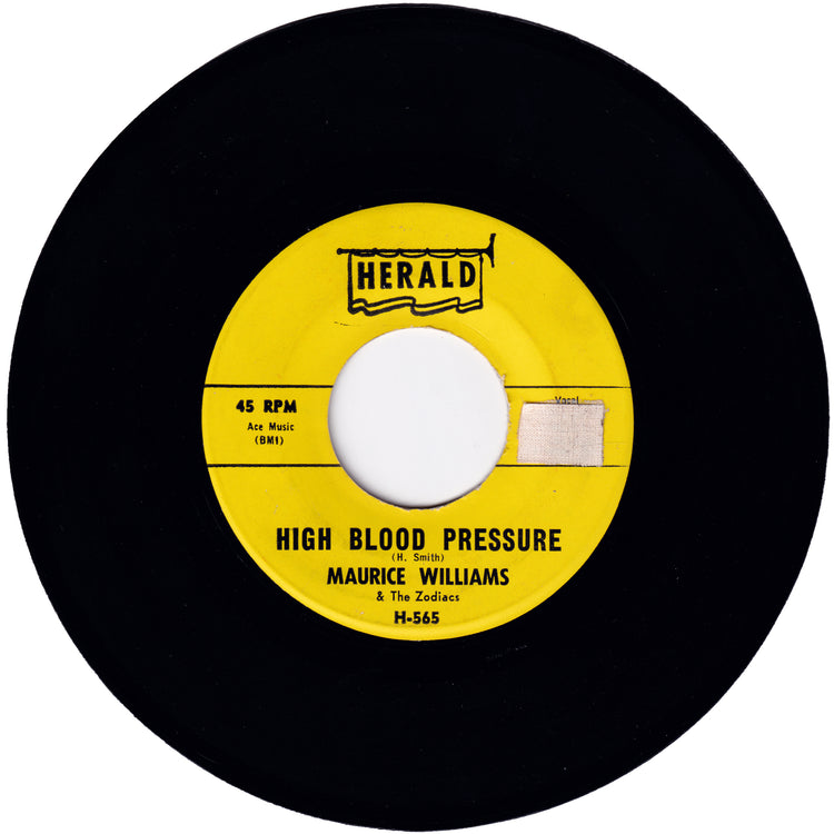 Maurice Williams & The Zodiacs - High Blood Pressure / Please