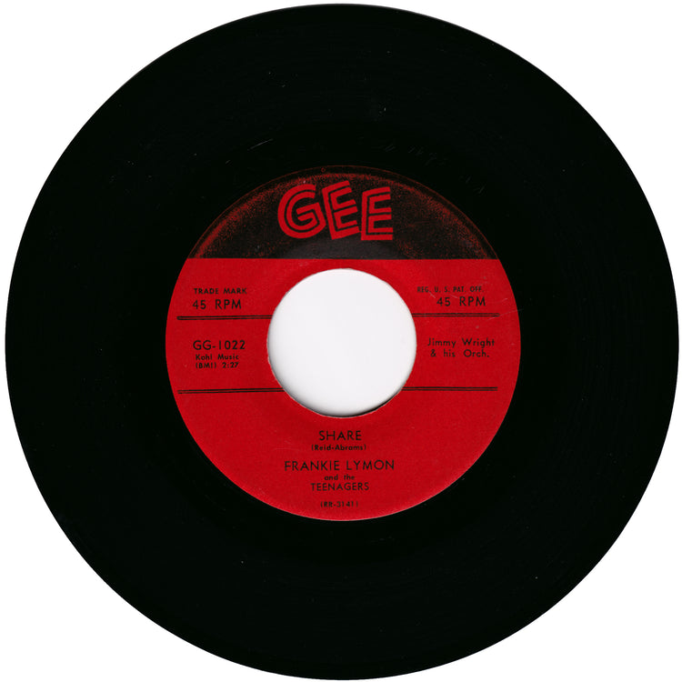 Frankie Lymon & The Teenagers - The A B C 's Of Love / Share