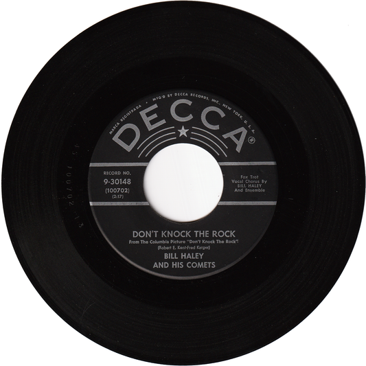 Bill Haley & his Comets - Don't Knock The Rock / Choo Choo Ch'Boogie