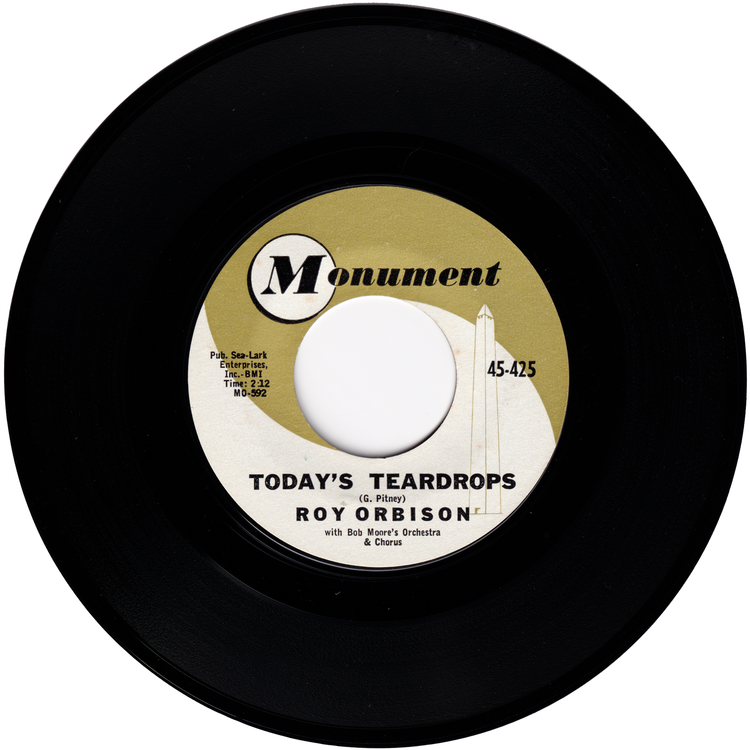 Roy Orbison - Blue Angel / Today's Teardrops