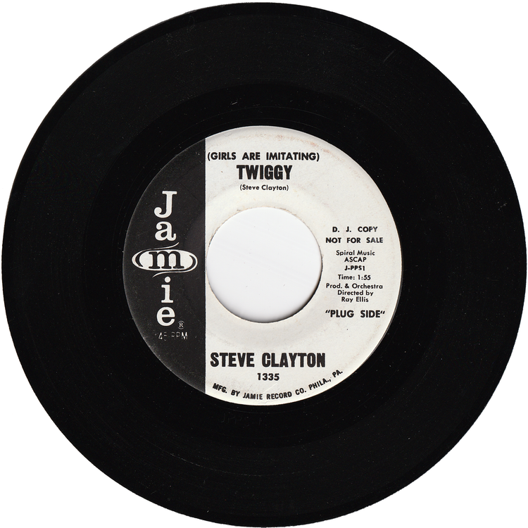 Steve Clayton - (Girls Are Imitating) Twiggy / The Boy Catchers Theme (Promo)