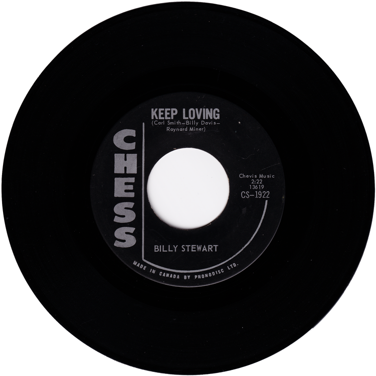 Billy Stewart - I Do Love You / Keep Loving (Canada CHESS label)