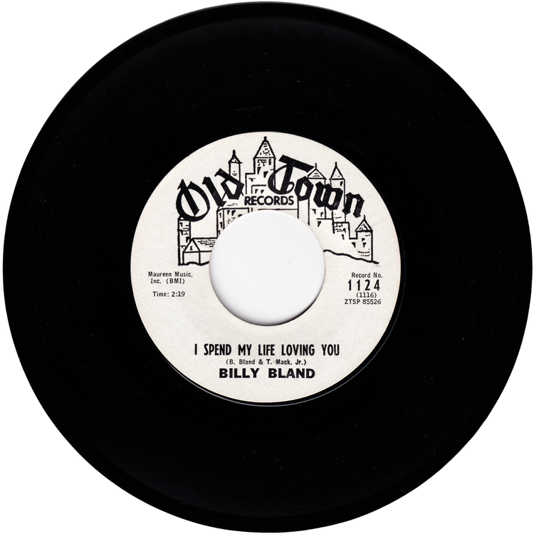 Billy Bland - I Spend My Life Loving You / Momma Stole The Chicken (Promo)