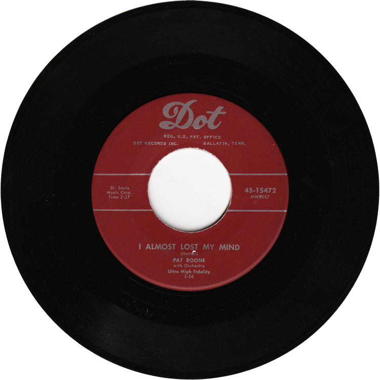 Pat Boone - I'm In Love With You / I Almost Lost My Mind