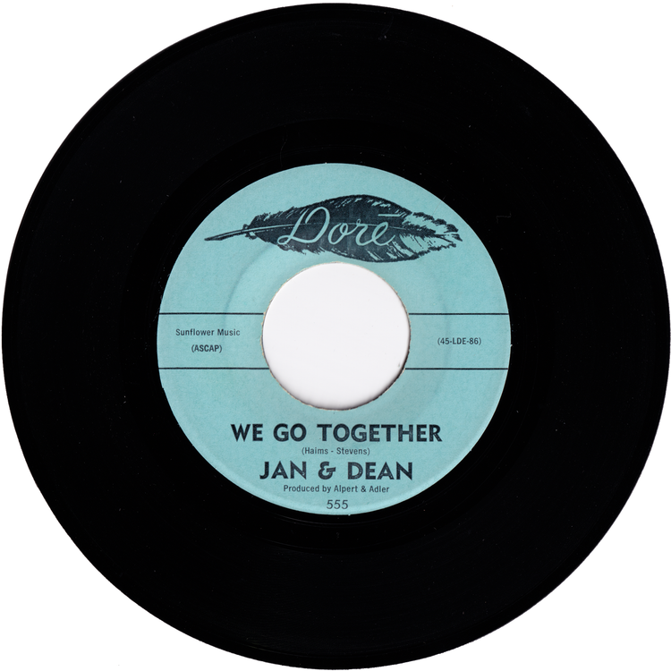 Jan & Dean - Rosie Lane / We Go Together