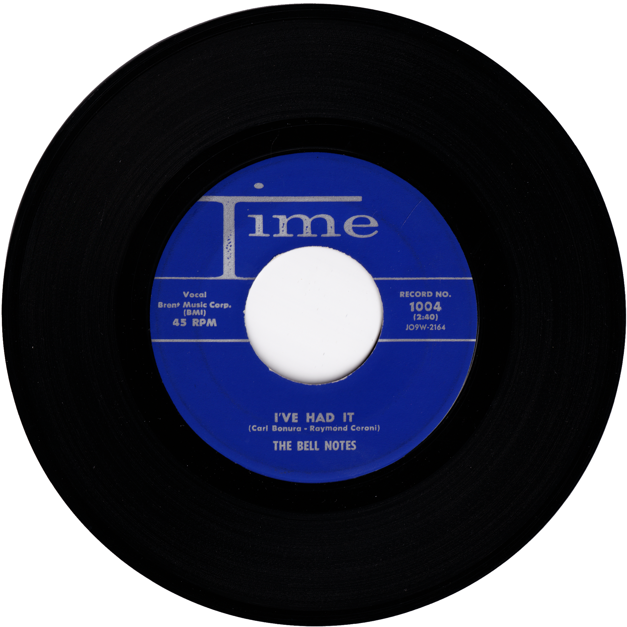 The Bell Notes - I've Had It / Be Mine