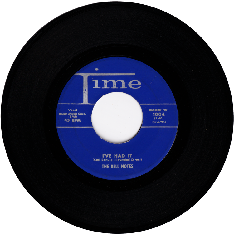 The Bell Notes - I've Had It / Be Mine – NIGHT BEAT RECORDS