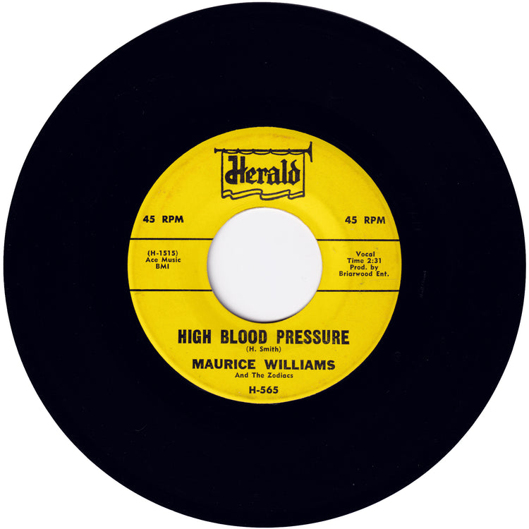 Maurice Williams & The Zodiacs - High Blood Pressure / Please