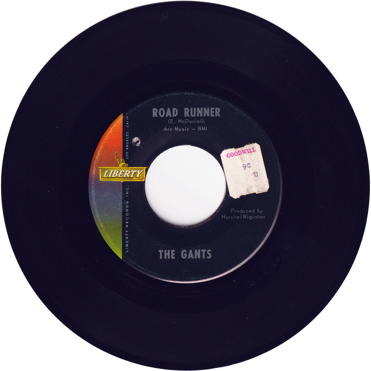The Gants - Road Runner / My Baby Don't Care