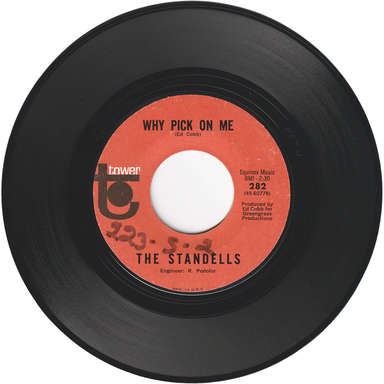 The Standells - Why Pick On Me / Mr. Nobody