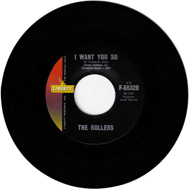 The Rollers - The Continental Walk / I Want You So