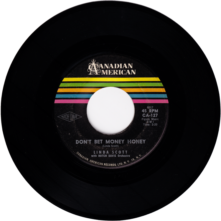 Linda Scott - Starlight, Starbright / Don't Bet Money Honey (2nd.press)