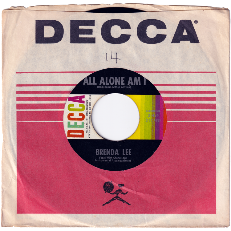 Brenda Lee - All Alone Am I / Save All Your Lovin' For Me