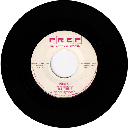 Joan Temple - Promise / A Thousand Times (Promo)