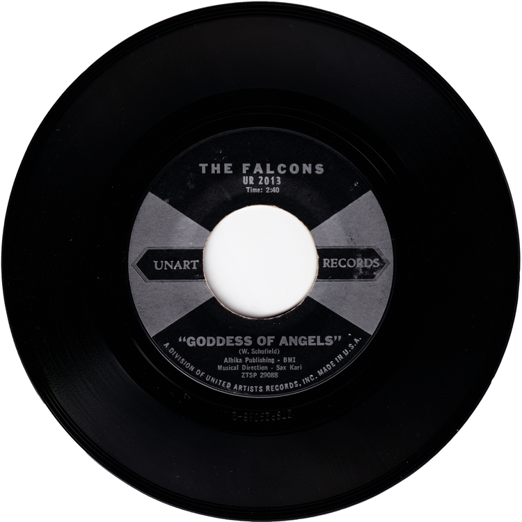 The Falcons - You're So Fine / Goddess Of Angels (UNART Black label)
