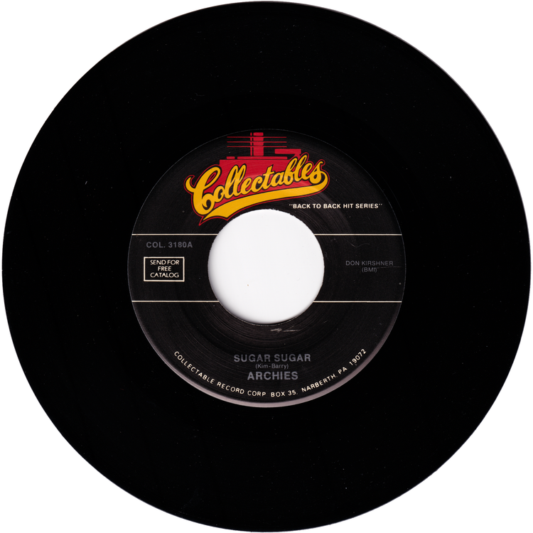 Johnny Thunder - Loop De Loop / Archies - Sugar Sugar (COLLECTABLES Re-Issue)