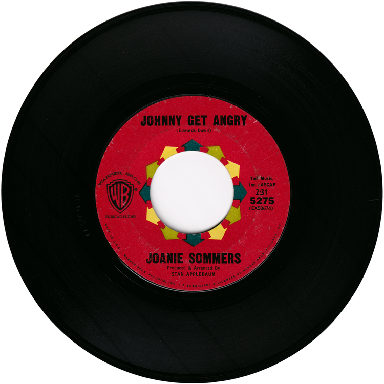 Joanie Sommers - Johnny Get Angry / A Summer Place