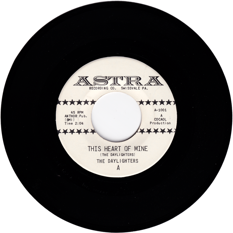 The Daylighters - Bear Mash Stomp / This Heart Of Mine (1965 ASTRA Label)