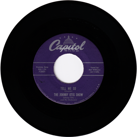 The Johnny Otis Show - Tell Me So / Stay With Me