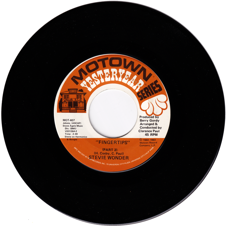 Little Stevie Wonder - Fingertips Part 2 / Fingertips Part 1 (Re-Issue ...