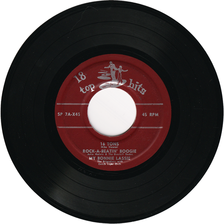 Various - Rock-A-Beatin' Boogie / At My Front Door / 16 Tons / Only You + 13 Songs EP (w/PS)