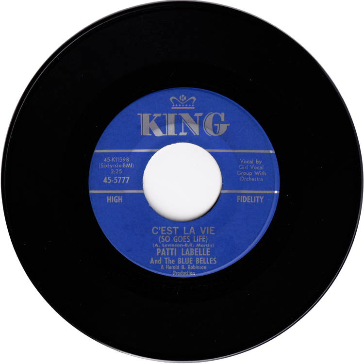 Patti LaBelle & The Blue Belles - Down The Aisle / C'est La Vie (KING label)