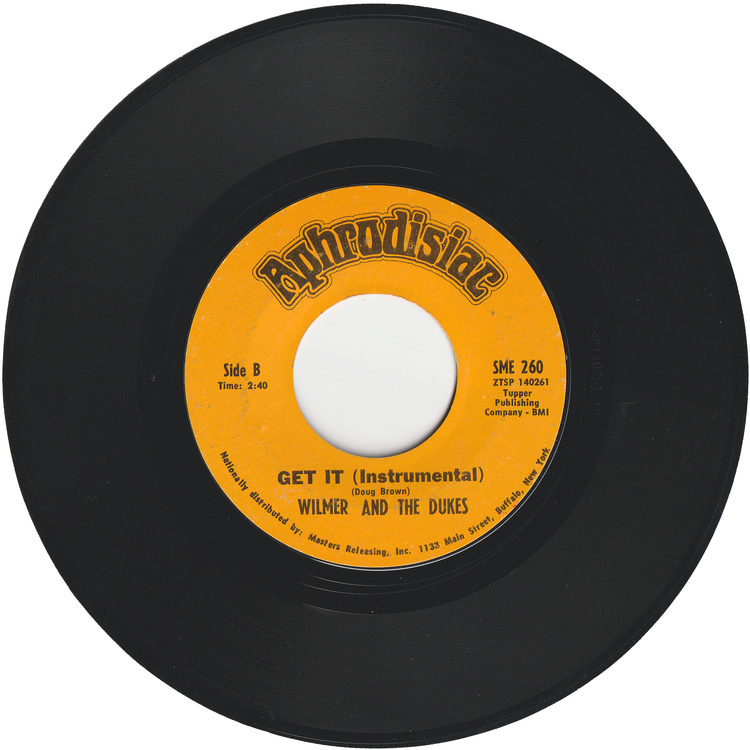 Wilmer Alexander Jr. & The Dukes - Give Me One More Chance / Get It