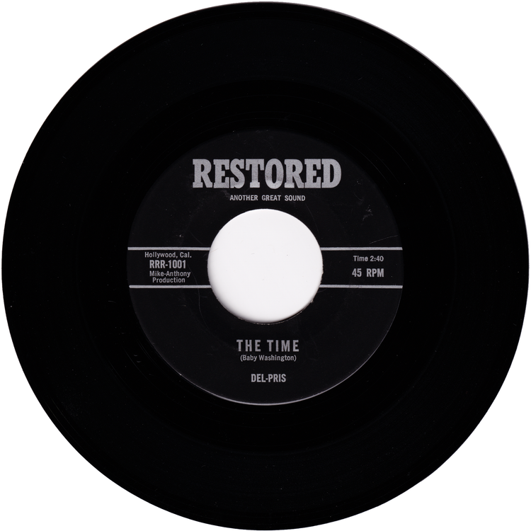 Del-Pris - The Womp / The Time (RESTORED Label Re-Issue)