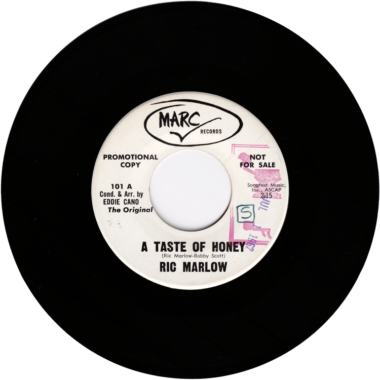 Ric Marlow - All Or Nothing At All / A Taste Of Honey (Promo)