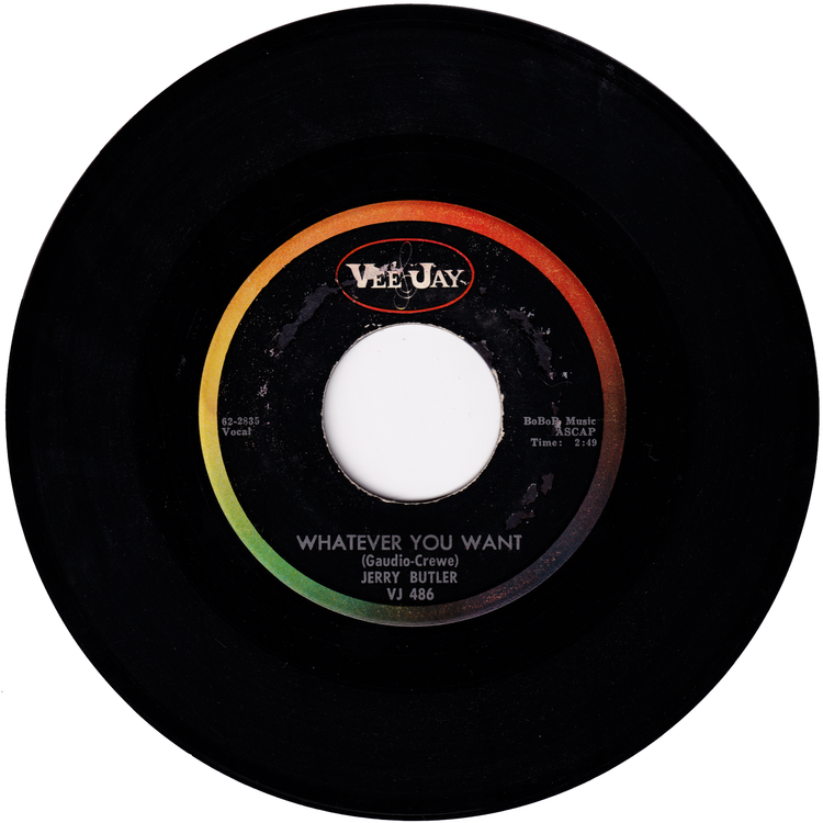 Jerry Butler - You Won't Be Sorry / Whatever You Want