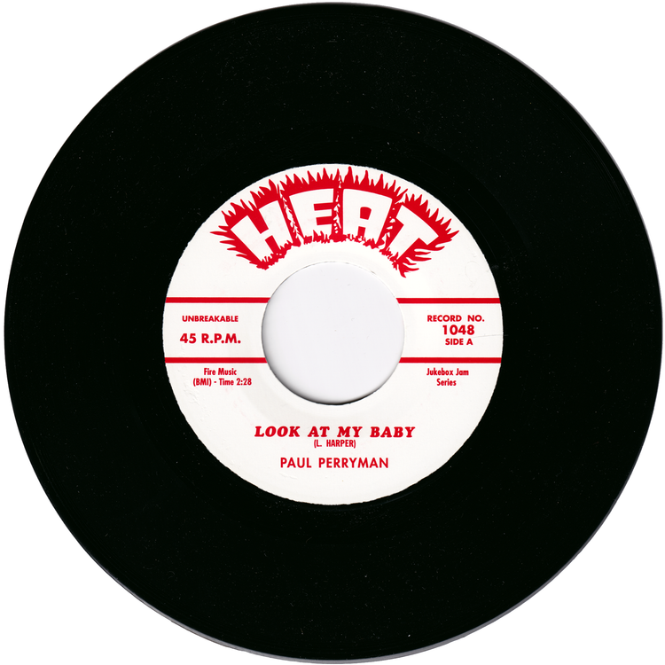 Paul Perryman - Look At My Baby / Keep A Callin' (JUKEBOX JAM Label Re-Issue)