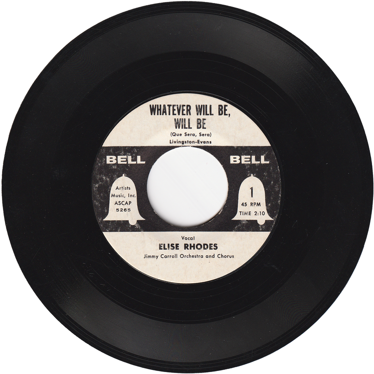 Dottie Evans - My Prayer / Elise Rhodes - Whatever Will Be, Will Be (w/PS)