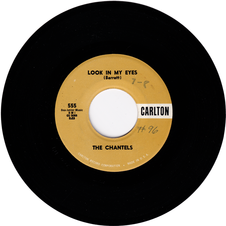 The Chantels - Look In My Eyes / Glad To Be Back
