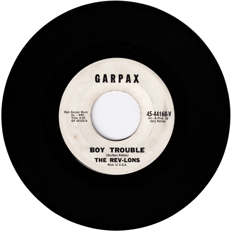 The Rev-Lons - Boy Trouble / Give Me One More Chance