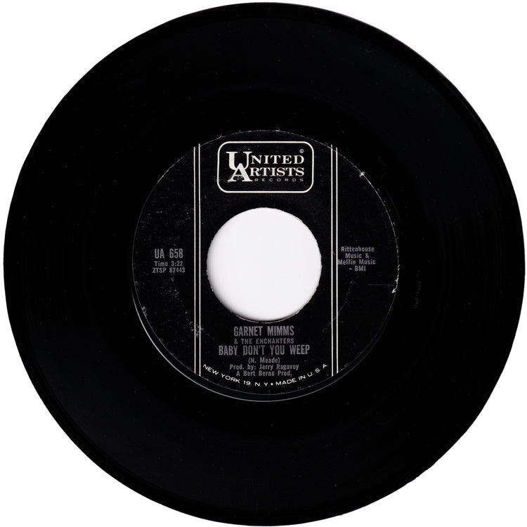 Garnet Mimms & The Enchanters - Baby Don't You Weep / For Your Precious Love