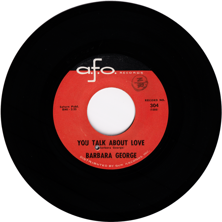 Barbara George - You Talk About Love / Whip O Will – NIGHT BEAT Barbara George - You Talk About Love / Whip O Will – NIGHT BEAT