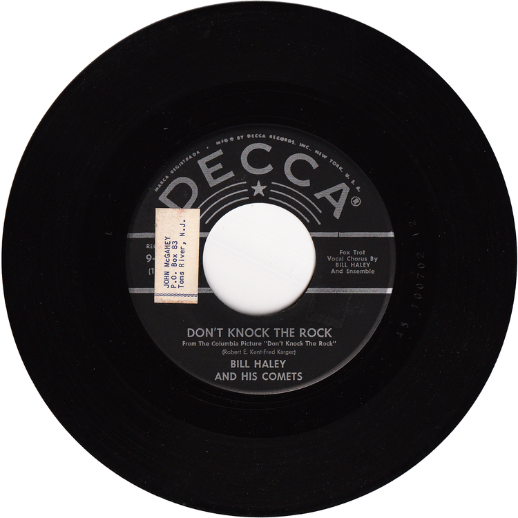Bill Haley & his Comets - Don't Knock The Rock / Choo Choo Ch'Boogie