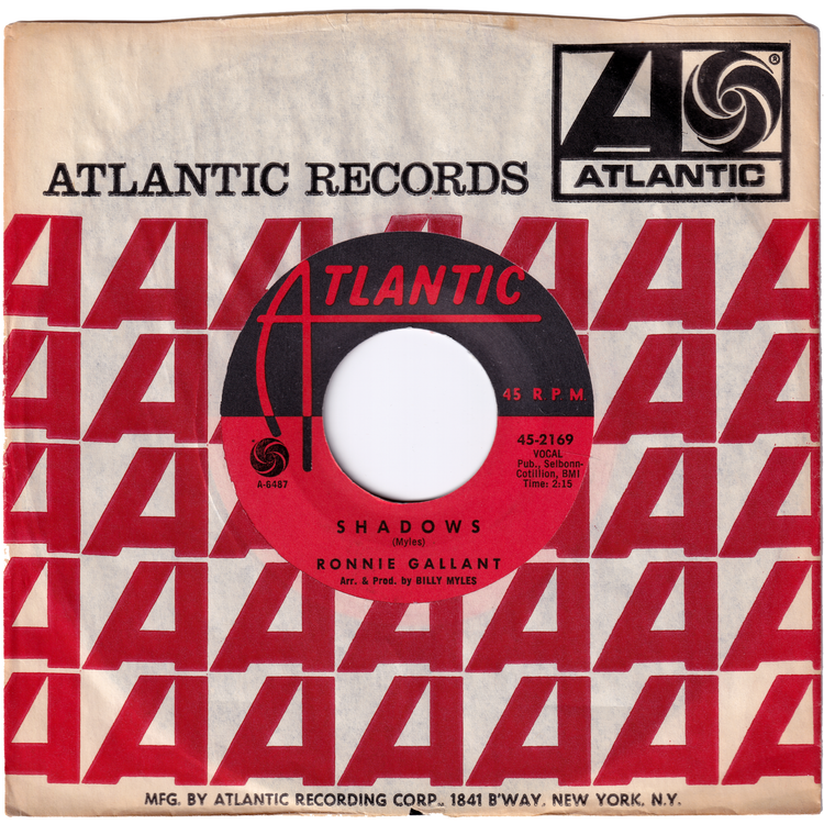 Ronnie Gallant - Shadows / Shake, Shake, Baby – NIGHT BEAT Ronnie Gallant - Shadows / Shake, Shake, Baby – NIGHT BEAT